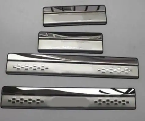 New Style ! Stainless Steel Inner Car Door Sill Scuff Plate Cover Trim 4 Pcs / Set For Suzuki SX4 s-cross 2017 2018
New Style ! Stainless Steel Inner Car Door Sill Scuff Plate Cover Trim 4 Pcs / Set For Suzuki SX4 s-cross 2017 2018
