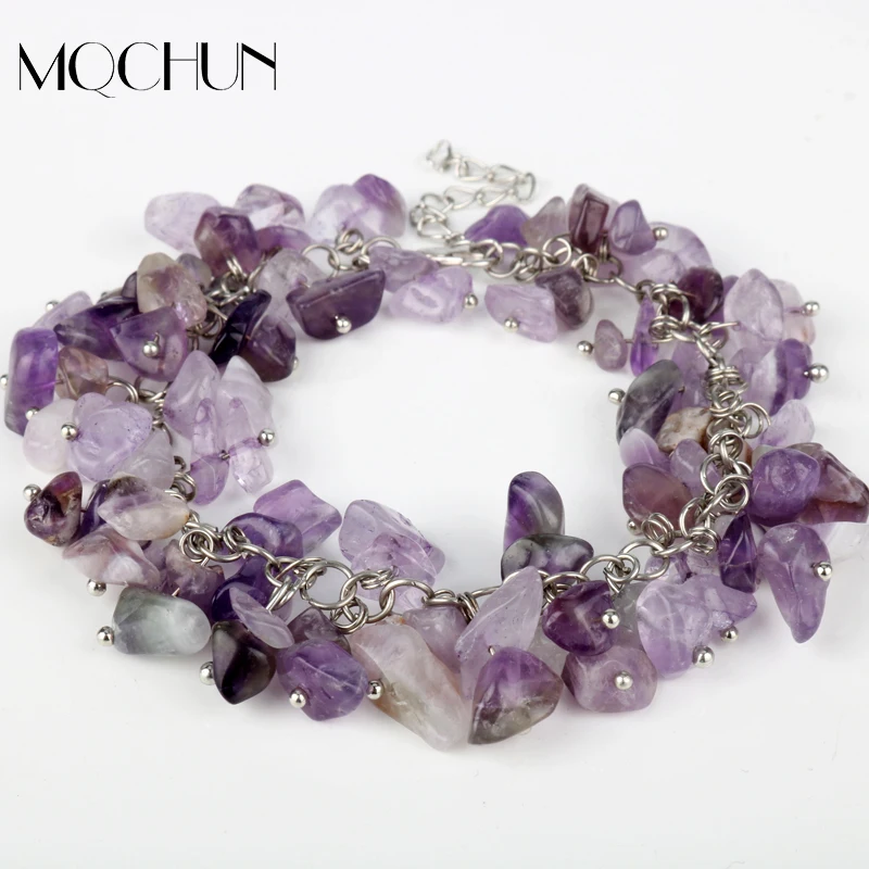MQCHUN Hot Bohemian Style Handmade Natural Gravel Bracelets DIY Natural Stone Tassel Bracelets Jewerly Natural Sardonyx Calaite
MQCHUN Hot Bohemian Style Handmade Natural Gravel Bracelets DIY Natural Stone Tassel Bracelets Jewerly Natural Sardonyx Calaite