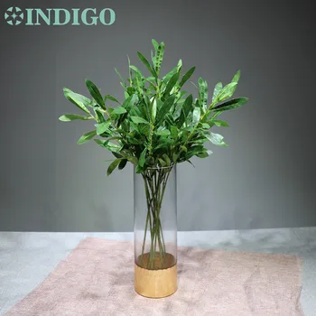 INDIGO- 9pcs/lot Green Olive Leaf Grass Wall Decoration Artificial Plant Wedding Flower Arrangment Party Free Shipping
INDIGO- 9pcs/lot Green Olive Leaf Grass Wall Decoration Artificial Plant Wedding Flower Arrangment Party Free Shipping