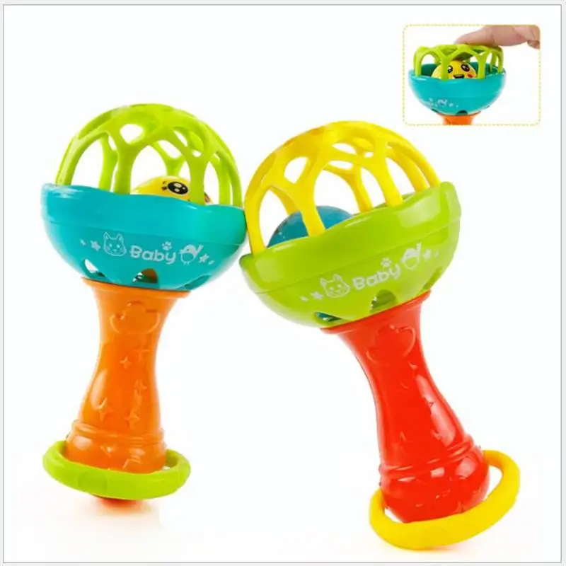 Baby Rattles toy Intelligence Grasping Gums Plastic Hand Bell Rattle Funny Educational Mobiles Toys Birthday Gifts
Baby Rattles toy Intelligence Grasping Gums Plastic Hand Bell Rattle Funny Educational Mobiles Toys Birthday Gifts
