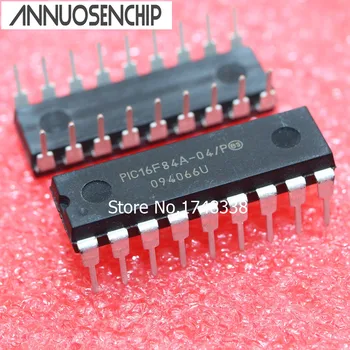 10PCS PIC16F84A-04/P PIC16F84A DIP-18 EEPROM 8-Bit MCU NEW