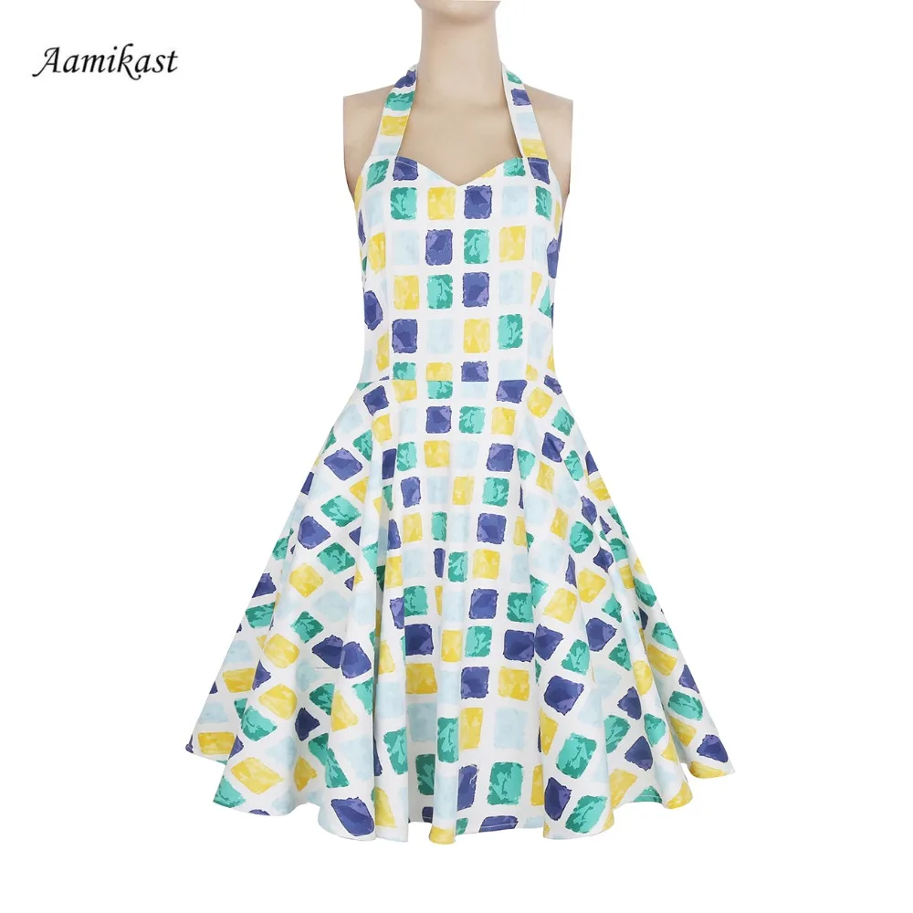 Aamikast Audrey Hepburn Style Vintage Dresses Summer Plus Size Casual Party Robe Rockabilly Floral Dot 50s Big Swing Retro Dress
Aamikast Audrey Hepburn Style Vintage Dresses Summer Plus Size Casual Party Robe Rockabilly Floral Dot 50s Big Swing Retro Dress