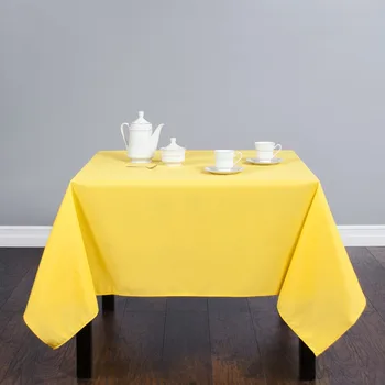 HK DHL Stain Feel 70 inch/180cm Polyester Square Tablecloth Gold for Wedding, 5/Pack
HK DHL Stain Feel 70 inch/180cm Polyester Square Tablecloth Gold for Wedding, 5/Pack