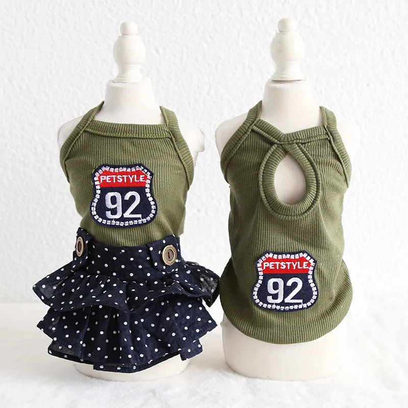 Number Dot Lovers Pet Dog Clothes Summer Dress Dog Coat Cat Dress Dog Sport Vest Floral Pet Dress Clothing
Number Dot Lovers Pet Dog Clothes Summer Dress Dog Coat Cat Dress Dog Sport Vest Floral Pet Dress Clothing