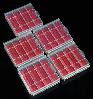 20x AA 3000mah NiMH 1.2v 2A Red Color Rechargeable Battery + 5x Plastic Battery Case Holder
20x AA 3000mah NiMH 1.2v 2A Red Color Rechargeable Battery + 5x Plastic Battery Case Holder