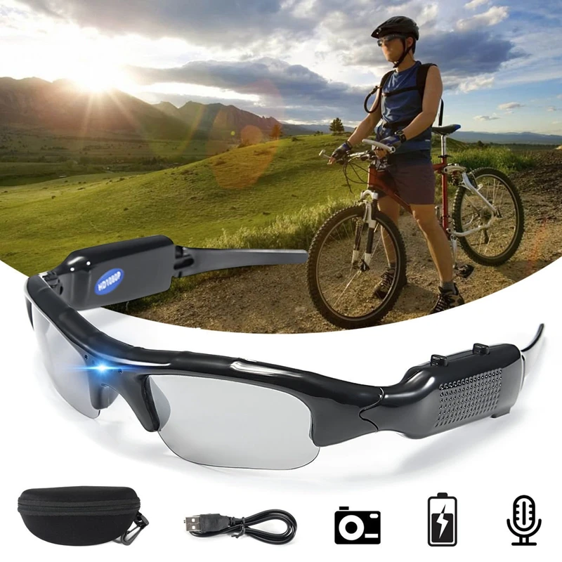 Sunglasses Camera Mini DV Camcorder DVR Video Camera For Outdoor Action Sport Video Mini Cam Glasses
Sunglasses Camera Mini DV Camcorder DVR Video Camera For Outdoor Action Sport Video Mini Cam Glasses