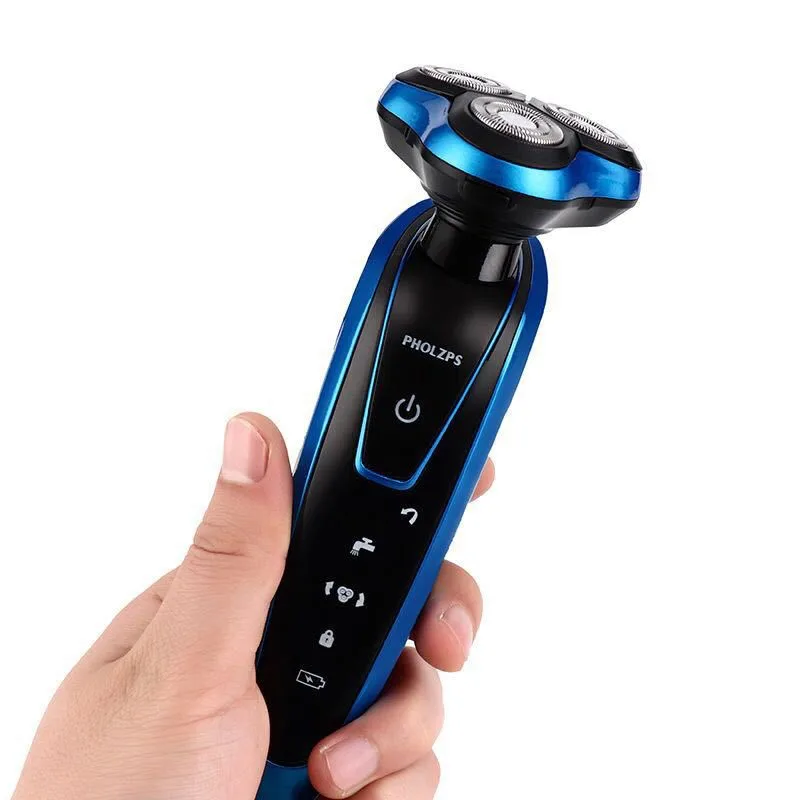 Full body wash Electric shaver Smart 4D three-knife floating Shaver Electric shaver Men's razor Beard trim
Full body wash Electric shaver Smart 4D three-knife floating Shaver Electric shaver Men's razor Beard trim