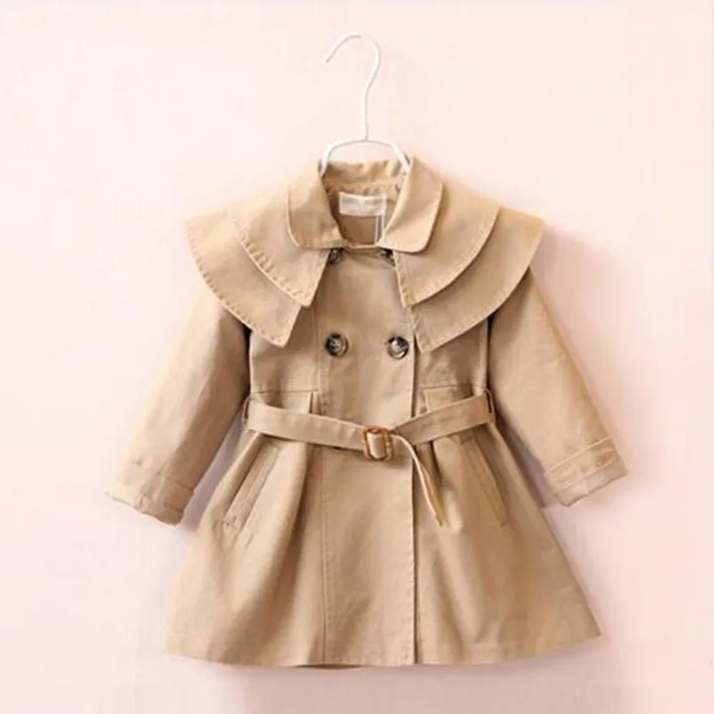 

New High quality cotton Kids Jackets Girls Princess Spring Autumn Windbreaker Girls Coats And Jackets