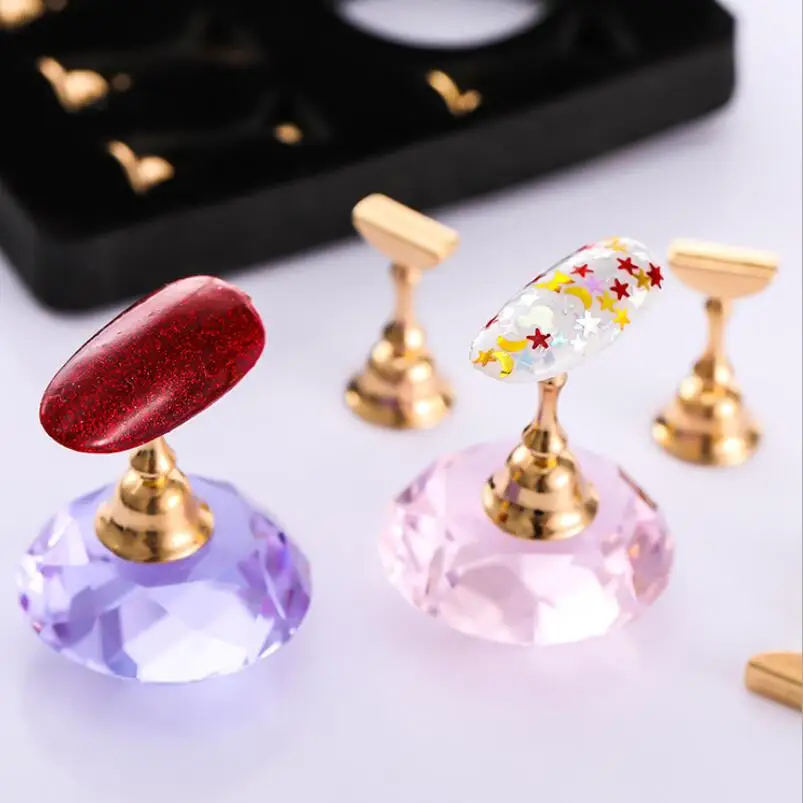 Nail Art Crystal Base Holder Exercise Block Diamond Shaped Base Manicure Tool
Nail Art Crystal Base Holder Exercise Block Diamond Shaped Base Manicure Tool