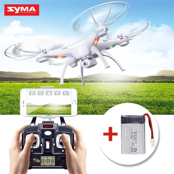 SYMA X5SW RC Drone Quadcopter With Camera FPV WIFI Real Time Transmit Headless Mode RC Selfie Drones Aircraft Gifted battery
SYMA X5SW RC Drone Quadcopter With Camera FPV WIFI Real Time Transmit Headless Mode RC Selfie Drones Aircraft Gifted battery