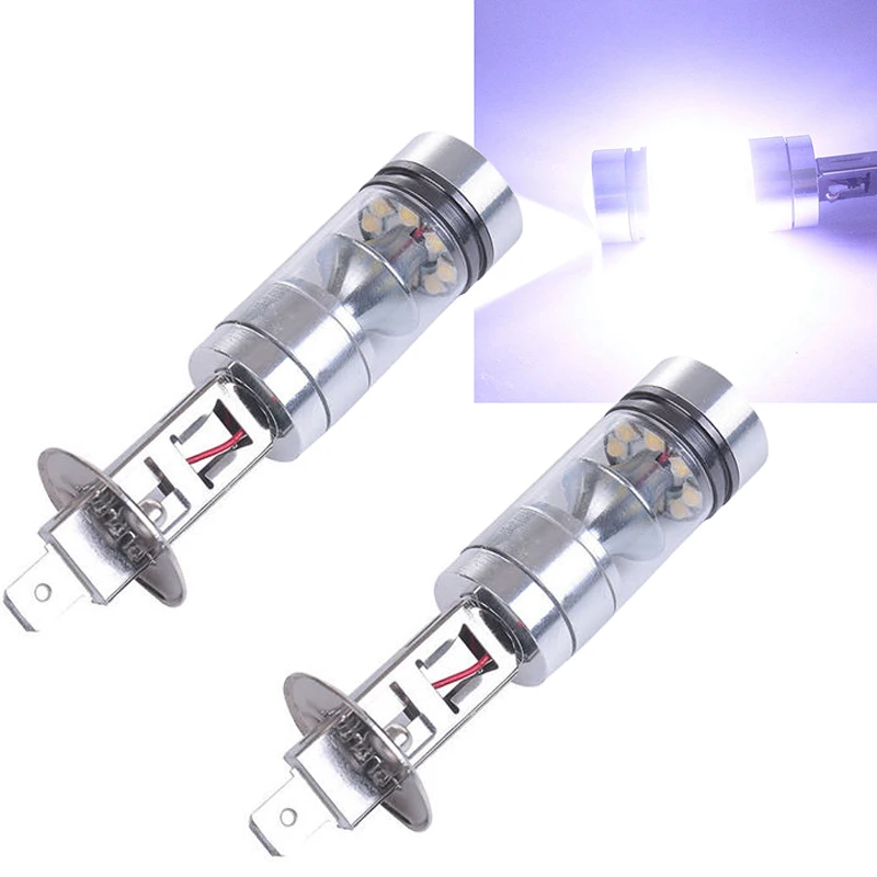 2pcs/set H1 100W LED Canbus Error Free Fog DRL Driving Light Headlight Bulb White
2pcs/set H1 100W LED Canbus Error Free Fog DRL Driving Light Headlight Bulb White