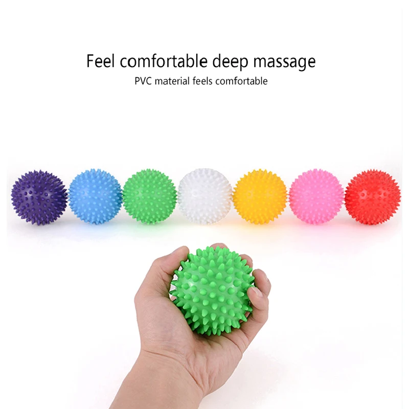 7cm 9cm Durable PVC Spiky Massage Ball Trigger Point Sport Fitness Hand Foot Pain Relief Plantar Fasciitis Reliever Hedgehog
7cm 9cm Durable PVC Spiky Massage Ball Trigger Point Sport Fitness Hand Foot Pain Relief Plantar Fasciitis Reliever Hedgehog