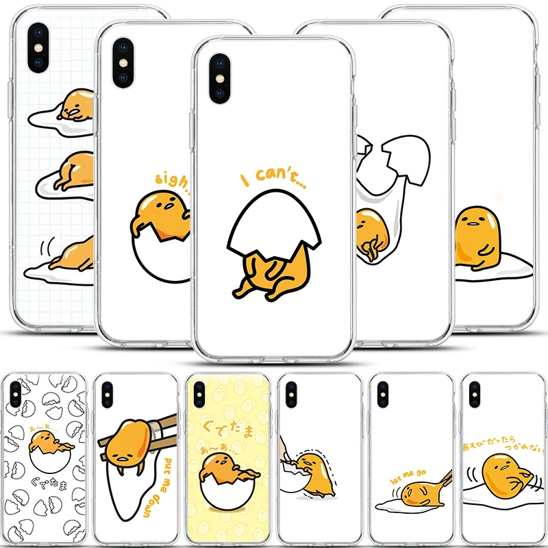 Funny Cute lovely gudetama lazy egg phone Case for iphone 11 11Pro XS Max X XR SOFT TPU silicone cases for 7 8 6 plus 5 se cover
Funny Cute lovely gudetama lazy egg phone Case for iphone 11 11Pro XS Max X XR SOFT TPU silicone cases for 7 8 6 plus 5 se cover