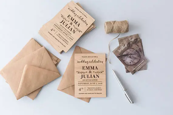 Wedding Invitation, Rustic Wedding Invitation, Custom invitations with envelops, Laser Cut Wedding Favors,Unique invitation card
Wedding Invitation, Rustic Wedding Invitation, Custom invitations with envelops, Laser Cut Wedding Favors,Unique invitation card