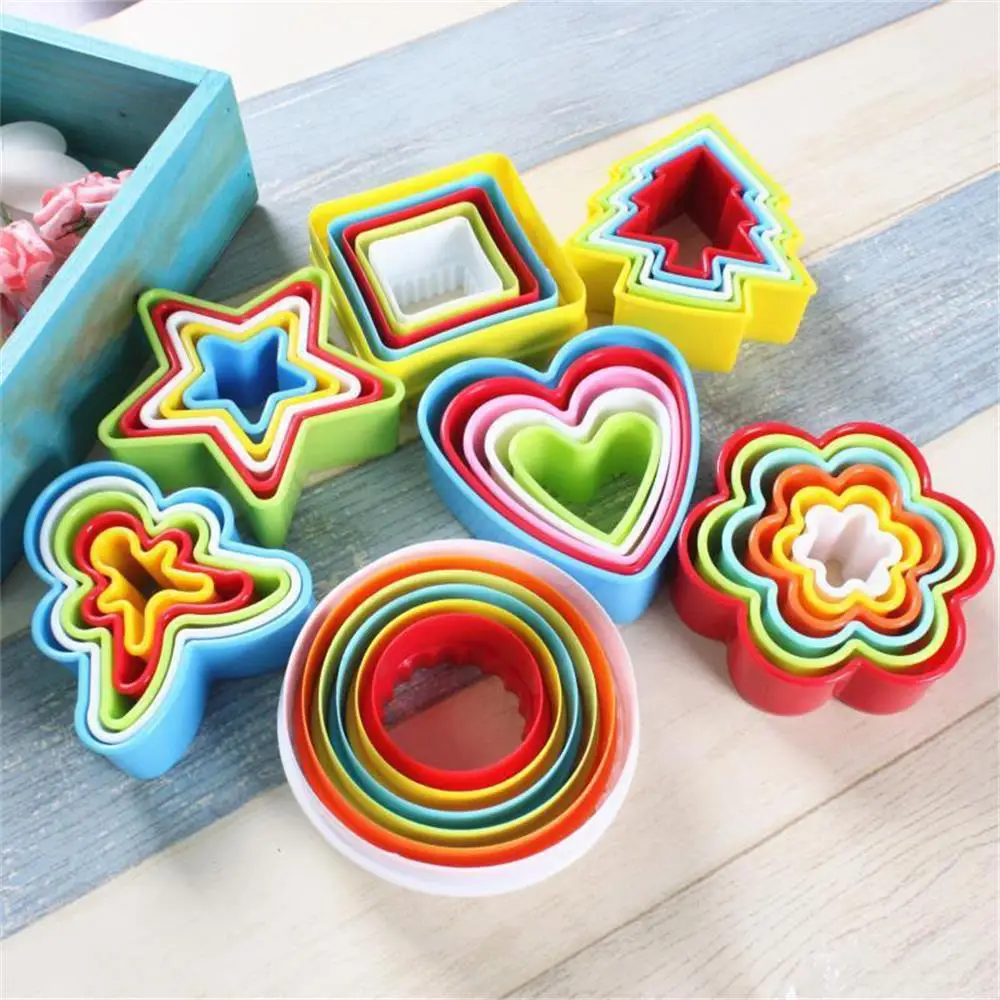 5pcs Round Various Mould Fondant Cake Biscuit Baking Cookie Plunger Cutter Decor Stars Christmas Tree Mould Food Grade ABS
5pcs Round Various Mould Fondant Cake Biscuit Baking Cookie Plunger Cutter Decor Stars Christmas Tree Mould Food Grade ABS