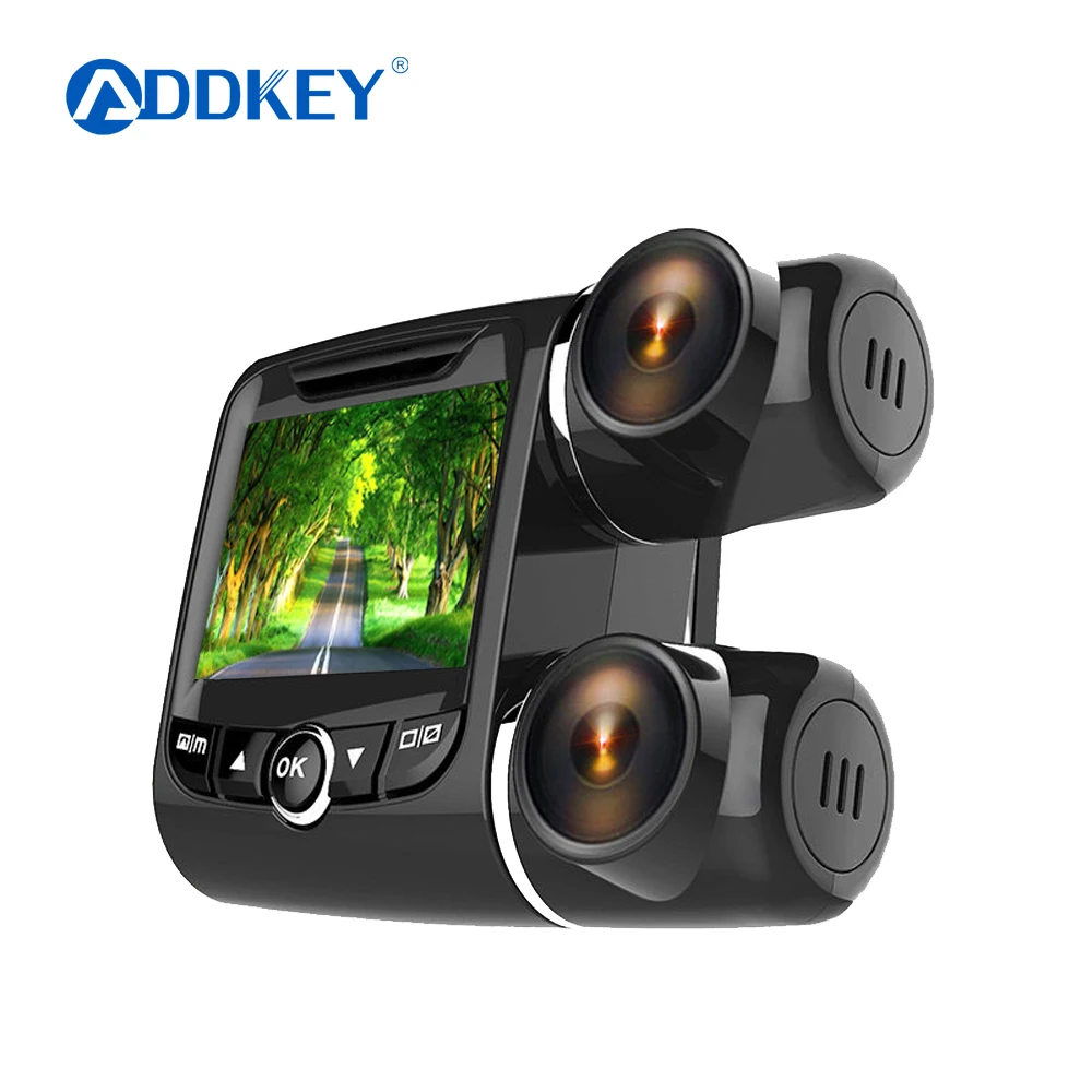 ADDKEY D099 Dual Lens Dash Cam 1080P Car Camera Car DVR 310 Deg G-Sensor Loop Recording Night Version Car Video Recorder dvrs
ADDKEY D099 Dual Lens Dash Cam 1080P Car Camera Car DVR 310 Deg G-Sensor Loop Recording Night Version Car Video Recorder dvrs