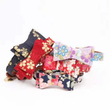 Free shipping soft Japanese kimono bow tie dog collar cat accessories pet collier pour chien collar perro coleira
Free shipping soft Japanese kimono bow tie dog collar cat accessories pet collier pour chien collar perro coleira