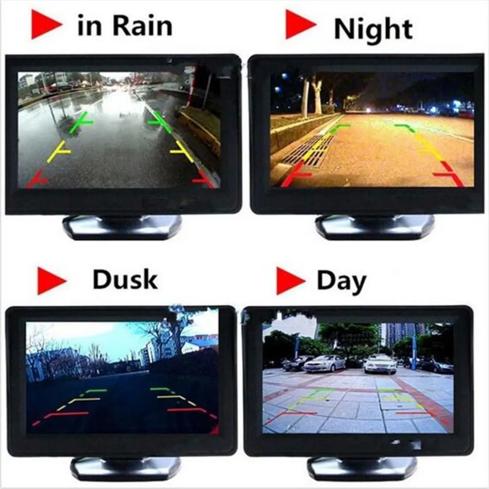 800*480 HD Auto Monitor 4.3 "TFT LCD Auto Monitor Voor Achteruitkijkspiegel Parking Camera Met Reverse camera Monitor
800*480 HD Auto Monitor 4.3 "TFT LCD Auto Monitor Voor Achteruitkijkspiegel Parking Camera Met Reverse camera Monitor