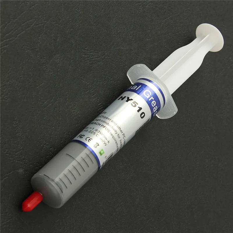 30g Grey Heat Sink Silicone Compound Thermal Conductive Needle Grease Paste For CPU GPU LED Cooling Compound Glue Thermal Pastes
30g Grey Heat Sink Silicone Compound Thermal Conductive Needle Grease Paste For CPU GPU LED Cooling Compound Glue Thermal Pastes