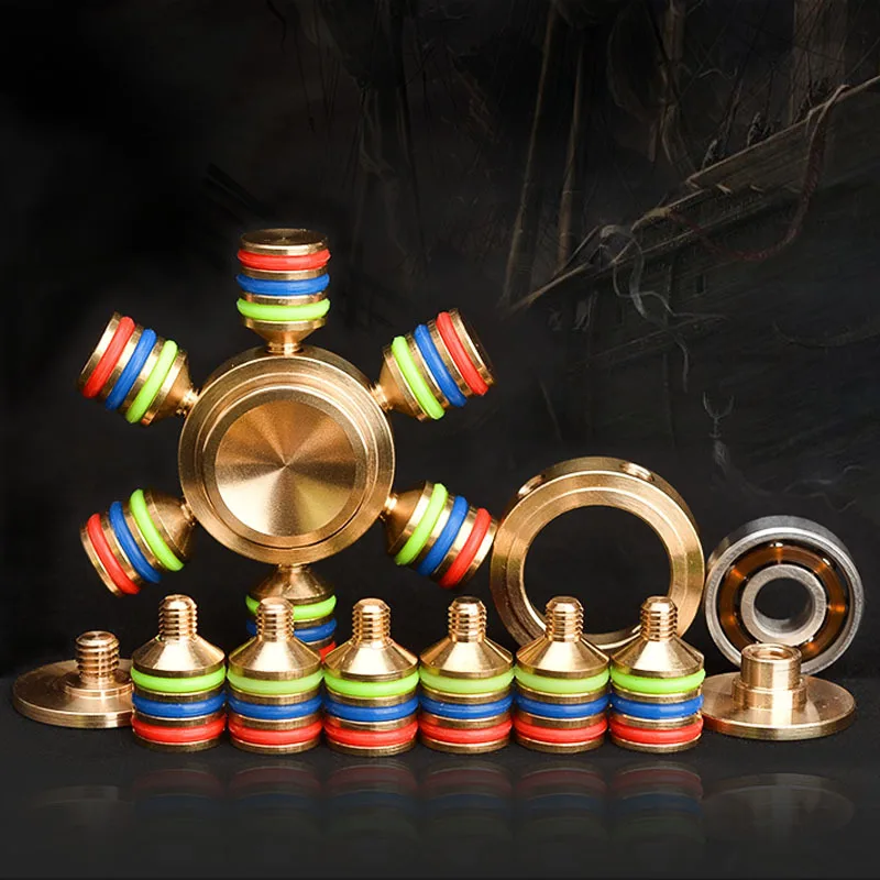 Hand Spinner Hexagonal Hand Spinner Three Heads Six Arms Spaceship Compass Compass Luminous Brass Adult Decompression Artifact
Hand Spinner Hexagonal Hand Spinner Three Heads Six Arms Spaceship Compass Compass Luminous Brass Adult Decompression Artifact