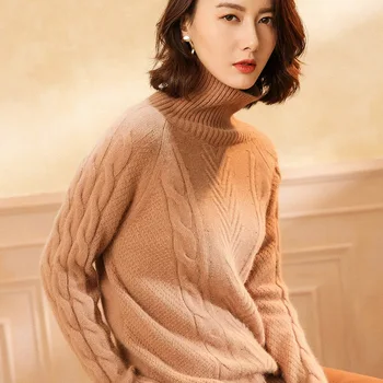 Smpevrg winter thicken cashmere sweater female pullover high neck long sleeve casual pullover women sweaters knitted tops jumper
Smpevrg winter thicken cashmere sweater female pullover high neck long sleeve casual pullover women sweaters knitted tops jumper