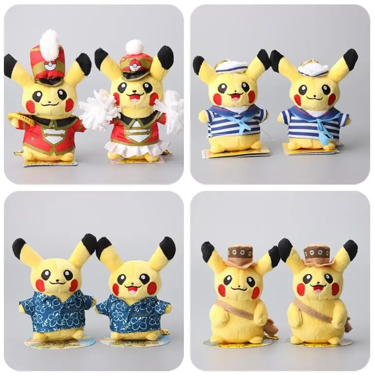NEW 5 "13CM Center Pikachu Plush Toys Monthly Pikachu Cosplay Stuffed Soft Dolls Kids Gift 8 Styles to Choose
NEW 5 "13CM Center Pikachu Plush Toys Monthly Pikachu Cosplay Stuffed Soft Dolls Kids Gift 8 Styles to Choose