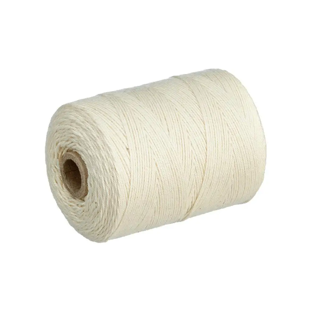 High Quality 1mm x 220m Natural Handmade Cotton Cord Macrame Yarn Rope DIY Wall Hanging Plant Hanger Craft String Knitting L*5
High Quality 1mm x 220m Natural Handmade Cotton Cord Macrame Yarn Rope DIY Wall Hanging Plant Hanger Craft String Knitting L*5