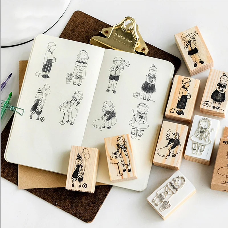 Cute little series wooden rubber stamps for scrapbooking stationery DIY scrapbooking wooden stamp
Cute little series wooden rubber stamps for scrapbooking stationery DIY scrapbooking wooden stamp