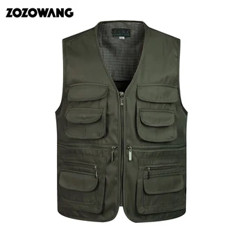 ZozoMan Vests Sleeveless Unloading Fashion Waistcoat With Many Male Coat Pockets Military Jacket Mens Tactical Vest Sweatshirts
ZozoMan Vests Sleeveless Unloading Fashion Waistcoat With Many Male Coat Pockets Military Jacket Mens Tactical Vest Sweatshirts