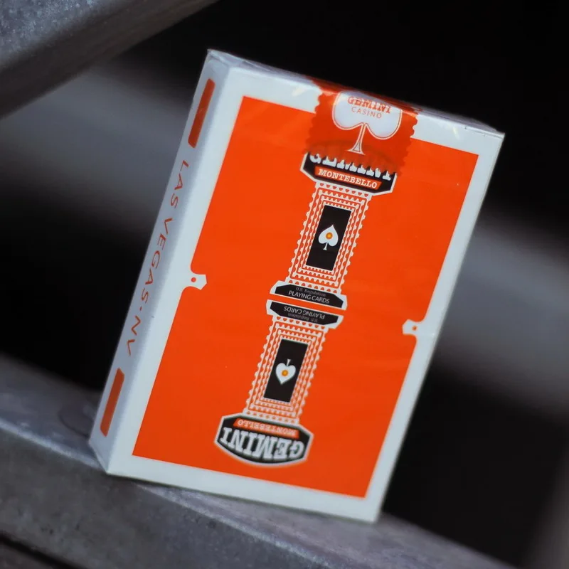 Gemini Casino Orange Playing Cards Poker Size Deck USPCC Custom Limited Sealed Magic Props
Gemini Casino Orange Playing Cards Poker Size Deck USPCC Custom Limited Sealed Magic Props
