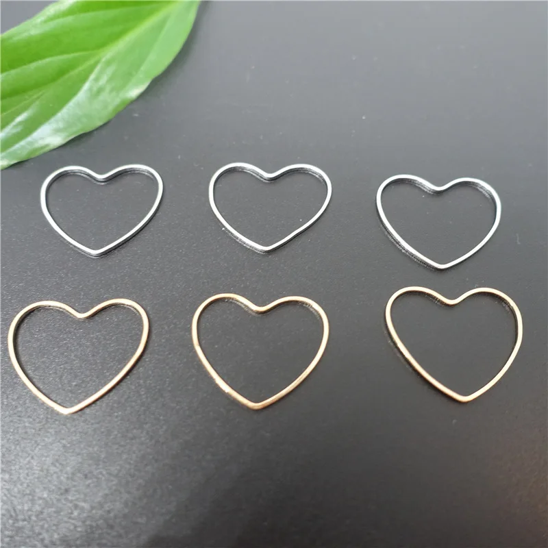 20pcs Metal Heart Pendant Charms DIY Earring Bracelet Making Accessories Wholesale Handwork Stud/Drop Earrings Jewelry Findings
20pcs Metal Heart Pendant Charms DIY Earring Bracelet Making Accessories Wholesale Handwork Stud/Drop Earrings Jewelry Findings