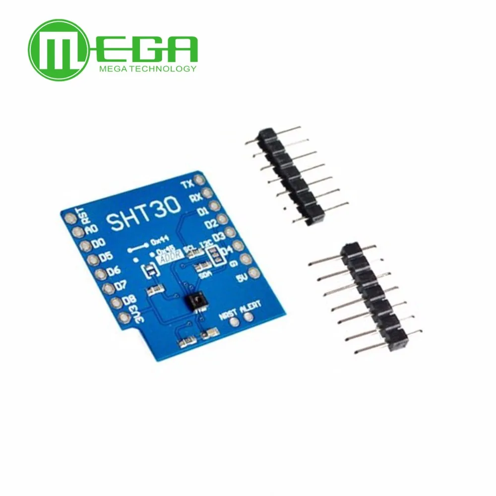 SHT30 Shield for D1 Mini SHT30 I2C Digital Temperature and Humidity Sensor Module
SHT30 Shield for D1 Mini SHT30 I2C Digital Temperature and Humidity Sensor Module