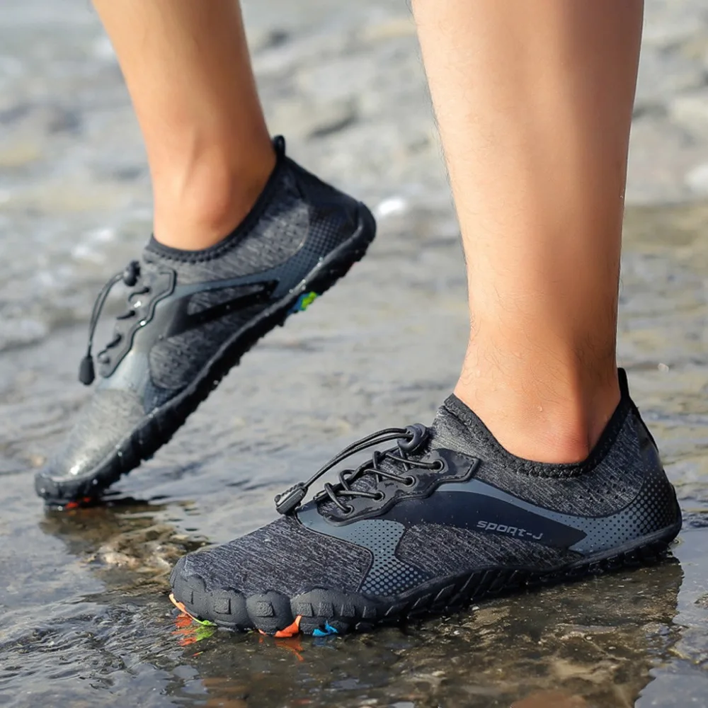 Unisex Men Outdoor Aqua Shoes Quick-Dry Water Pool Beach Swim Drawstring barefoot Wild Creek Diving Dropship#0514 | Спорт и