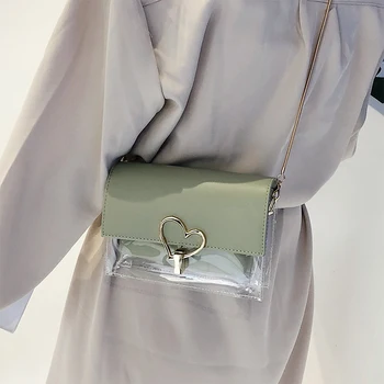 Chain bag handbags new 2020 summer messenger bag small bag wild ins transparent jelly package
Chain bag handbags new 2020 summer messenger bag small bag wild ins transparent jelly package