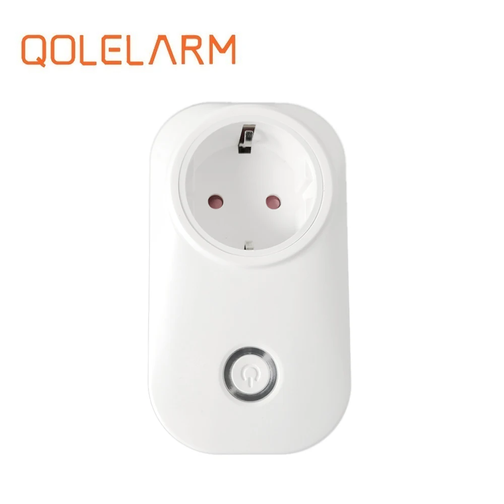 QOLELARM 1 шт./лот бесплатная доставка 433 МГц беспроводная умная розетка домашнее