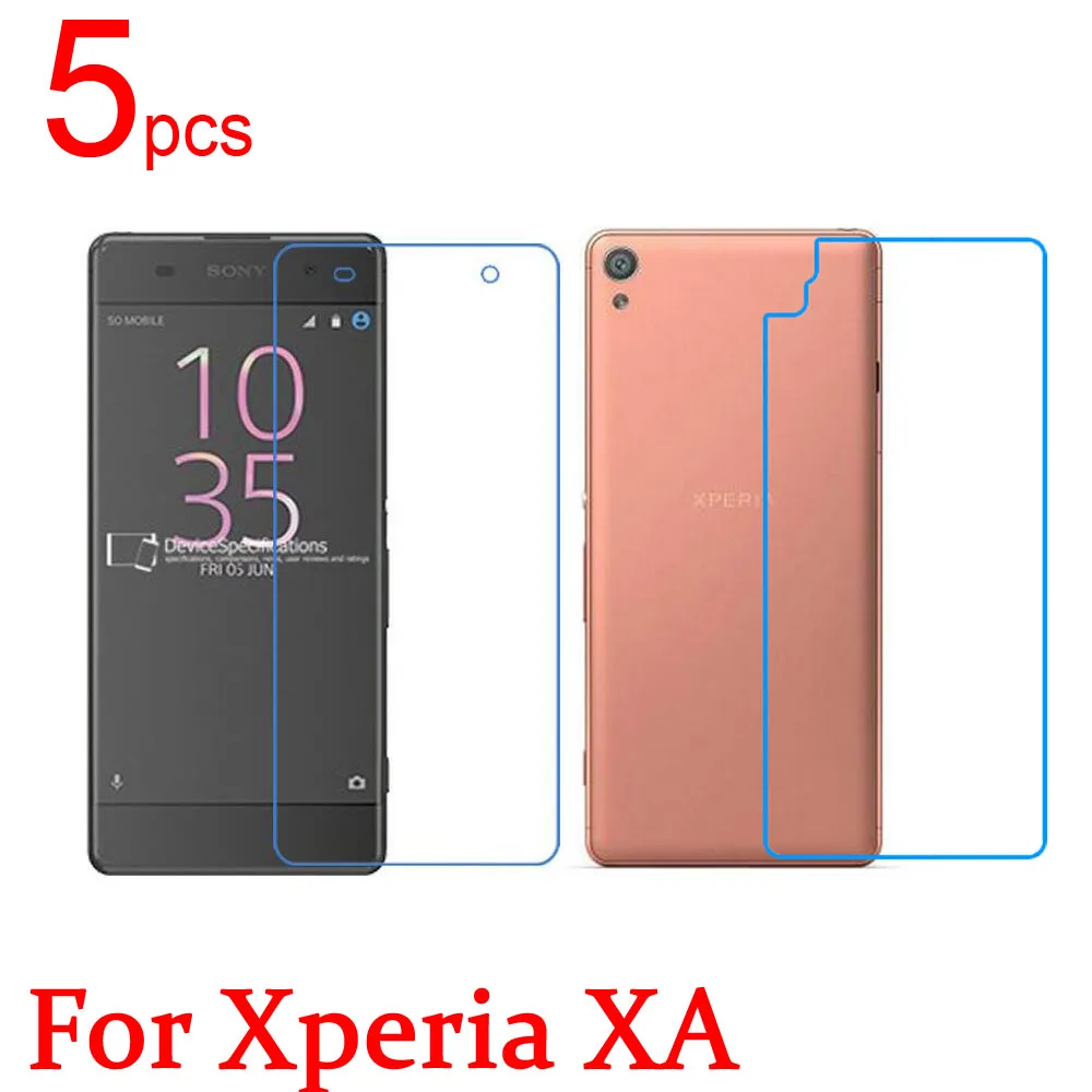 5pcs Ultra Clear Matte Nano LCD Screen Protector Cover for Sony Xperia XA XA Ultra F3111 F3211 2 3 5 6 front + Back Protective
5pcs Ultra Clear Matte Nano LCD Screen Protector Cover for Sony Xperia XA XA Ultra F3111 F3211 2 3 5 6 front + Back Protective
