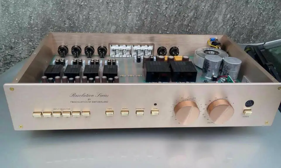 Replica Swiss FM Acoustics FM266-MKII preamp (currently accepting reservations)
Replica Swiss FM Acoustics FM266-MKII preamp (currently accepting reservations)