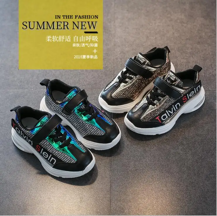New Kid Shoes Children Boys Sneakers Cool Leather Walking Shoes Lightweight Sport Shoes Kids Boys Color sequins Running Trainers
New Kid Shoes Children Boys Sneakers Cool Leather Walking Shoes Lightweight Sport Shoes Kids Boys Color sequins Running Trainers