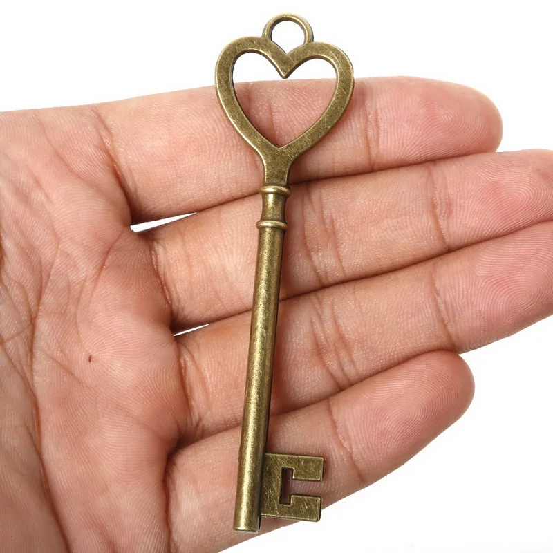 New Arrival 10Pcs 84x23mm Antique Bronze Metal Pendant Key Charms Jewelry Findings Accessories For DIY
New Arrival 10Pcs 84x23mm Antique Bronze Metal Pendant Key Charms Jewelry Findings Accessories For DIY