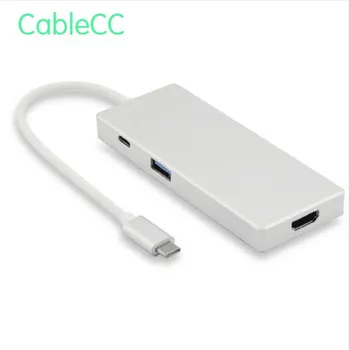 USB 3.1 Type-C USB-C to HDMI & Multiple Dual Ports 3.0 Hub & TF SD Card Reader & Power For PC Laptop & Macbook
USB 3.1 Type-C USB-C to HDMI & Multiple Dual Ports 3.0 Hub & TF SD Card Reader & Power For PC Laptop & Macbook