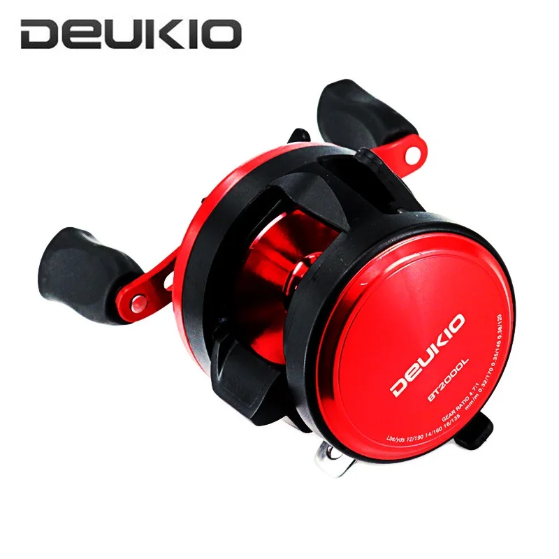 DEUKIO Round Bait Casting Reel Magnetic Brake System Left/Right Hand Metal Deep Profile Spool Saltwater Sea Boat Fishing Reel
DEUKIO Round Bait Casting Reel Magnetic Brake System Left/Right Hand Metal Deep Profile Spool Saltwater Sea Boat Fishing Reel