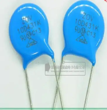 Free Shipping 50Pcs/Lot varistor 10D431K 14D431K