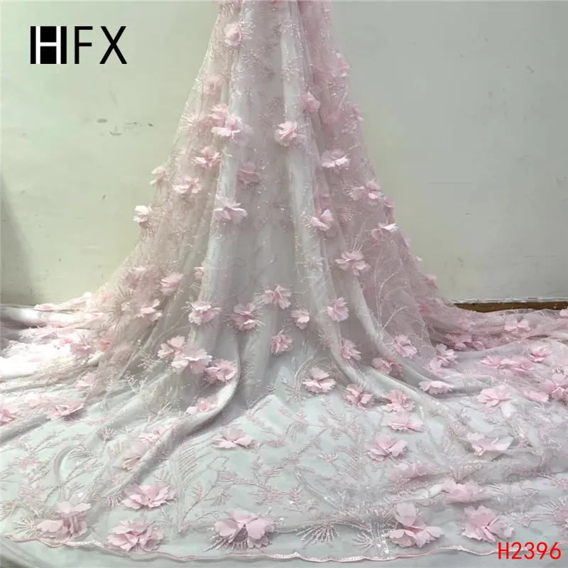 HFX African Lace Fabrics 2019 High Quality Handmade Beaded Party Dress Tulle Lace Embroidery French 3d Flowers Lace Fabric X2396
HFX African Lace Fabrics 2019 High Quality Handmade Beaded Party Dress Tulle Lace Embroidery French 3d Flowers Lace Fabric X2396