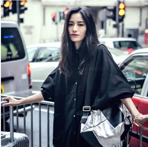 Women's black white blouse boyfriend shirt women plus size oversized batwing sleeve shirt ladies loose blouses
Women's black white blouse boyfriend shirt women plus size oversized batwing sleeve shirt ladies loose blouses