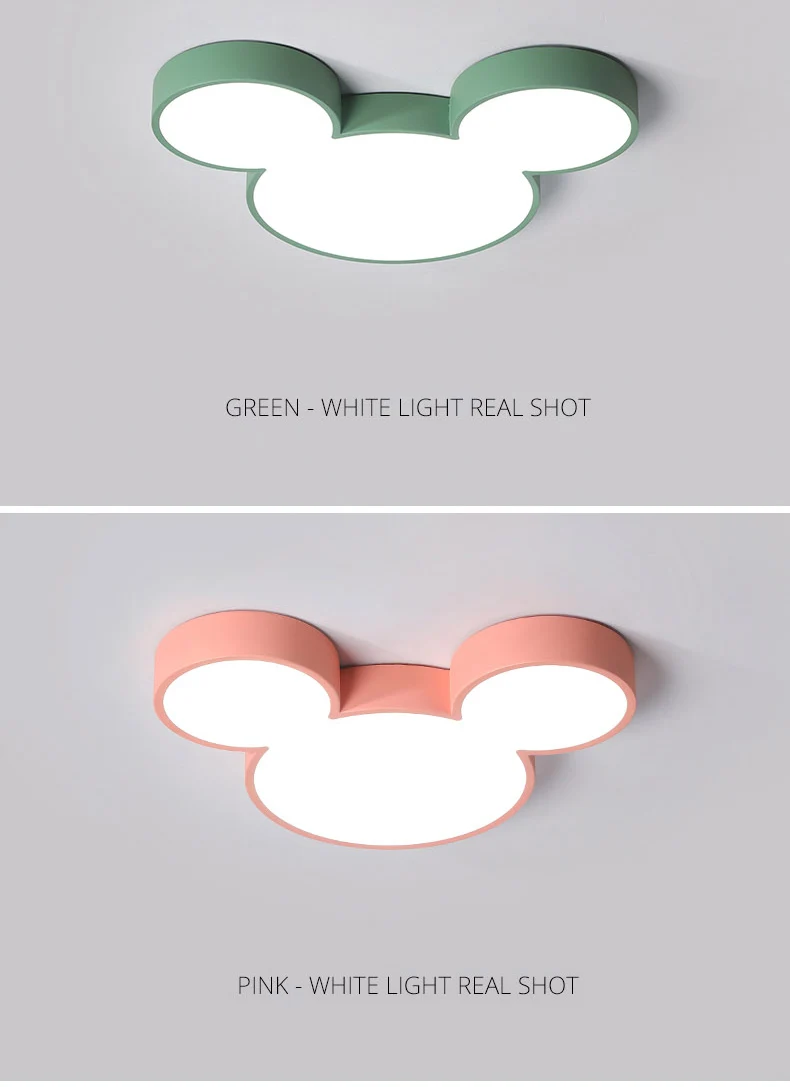 DX Color Mickey Led Ceiling Lights (7)