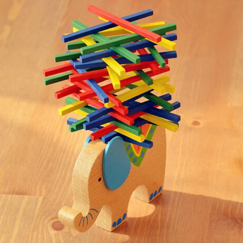 Baby Toys Educational Elephant Balancing Blocks Wooden Toys Beech Wood Balance Game Blocks Gift For Child
Baby Toys Educational Elephant Balancing Blocks Wooden Toys Beech Wood Balance Game Blocks Gift For Child