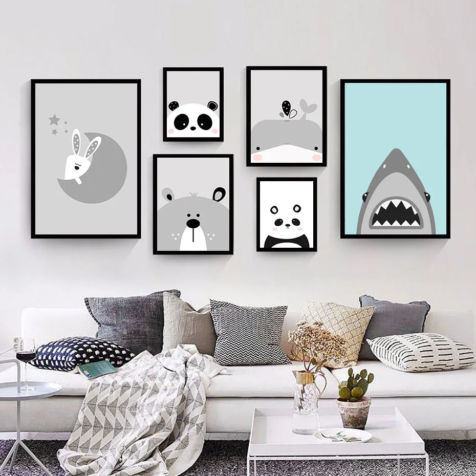 Lovely Cartoon Animals Bear Poster And Print Baby Nursery Room Wall Art Pictures Kids Child Room Canvas Painting(No Frame)
Lovely Cartoon Animals Bear Poster And Print Baby Nursery Room Wall Art Pictures Kids Child Room Canvas Painting(No Frame)