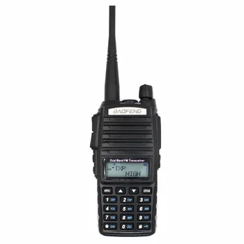 Popular Baofeng UV-82 5W Portable Two Way Radio/Walkie Talkie Dual Band 136-174Mhz/400-520Mhz Long Talk Range 5W BF UV82
Popular Baofeng UV-82 5W Portable Two Way Radio/Walkie Talkie Dual Band 136-174Mhz/400-520Mhz Long Talk Range 5W BF UV82