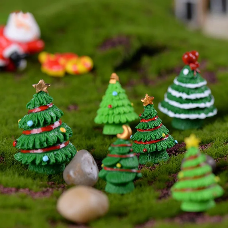 one piece Christmas Tree Miniature Figurine Mini Christmas Decoration For Home Kawaii Diy Fairy Garden Ornaments Resin Craft
one piece Christmas Tree Miniature Figurine Mini Christmas Decoration For Home Kawaii Diy Fairy Garden Ornaments Resin Craft