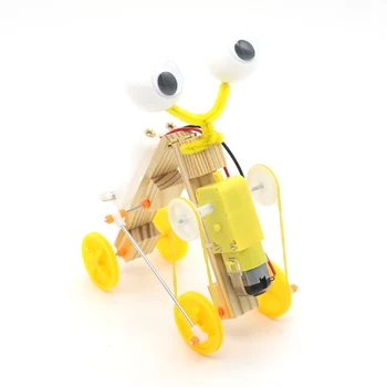 Diy electric telescopic robot maker education children's manual assembly model gift 
Diy electric telescopic robot maker education children's manual assembly model gift